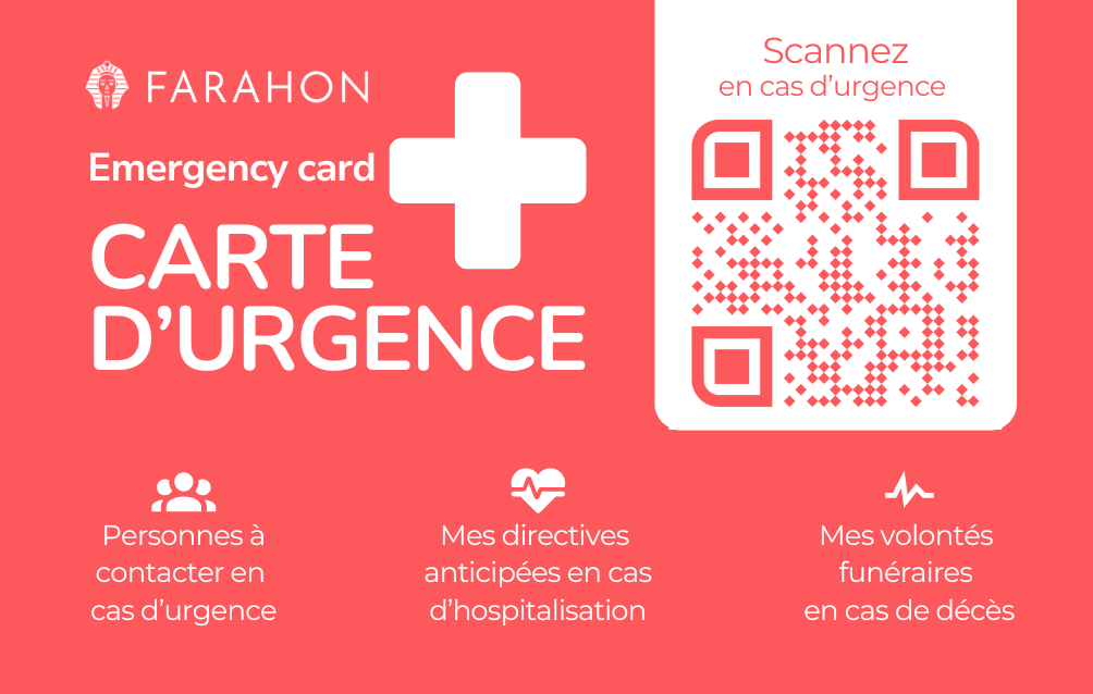 Carte d'urgence FARAHON